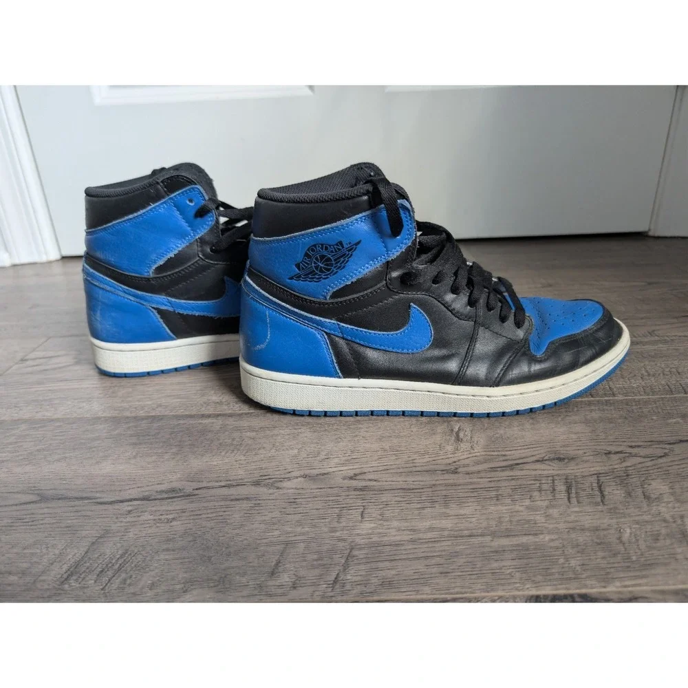 Nike Air Jordan 1 Retro High OG 'Royal' 2017 Blue Black Size 10 555088-007